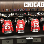 Chicago Blackhawks Dressing Room